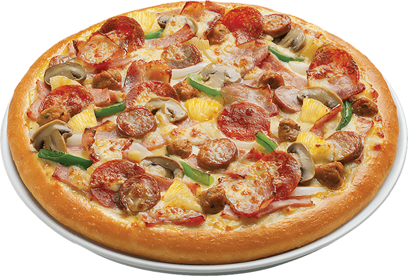 Pizza Chicken bbq cheese